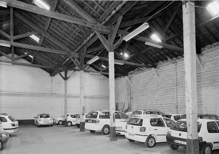 Vue du hangar nord-est depuis le sud