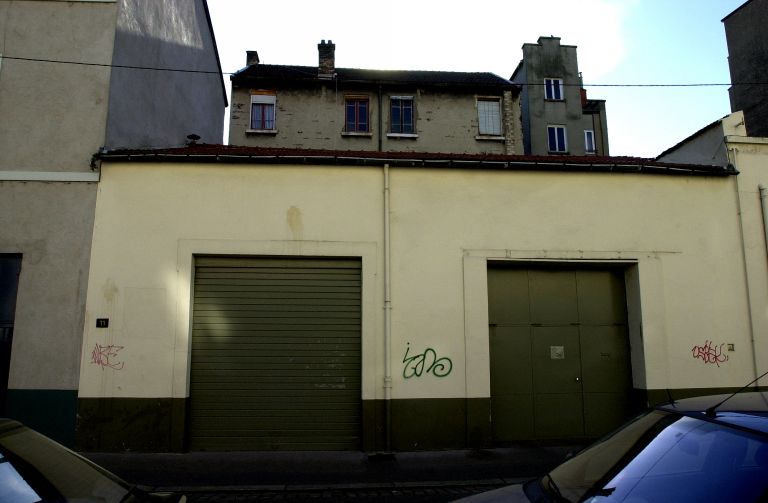 Elévation des garages, rue Seguin