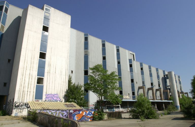 Vue du bâtiment ouest, depuis le sud