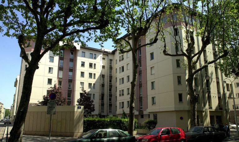 Vue d'ensemble depuis le cours Bayard, à l'est