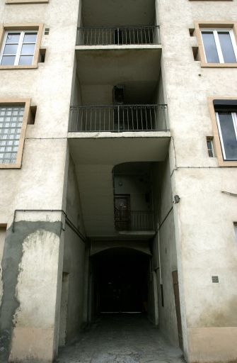 3 rue Denuzière. Escalier à cage ouverte