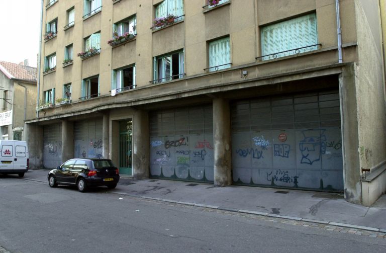 Vue du rez-de-chaussée, les entrepôts