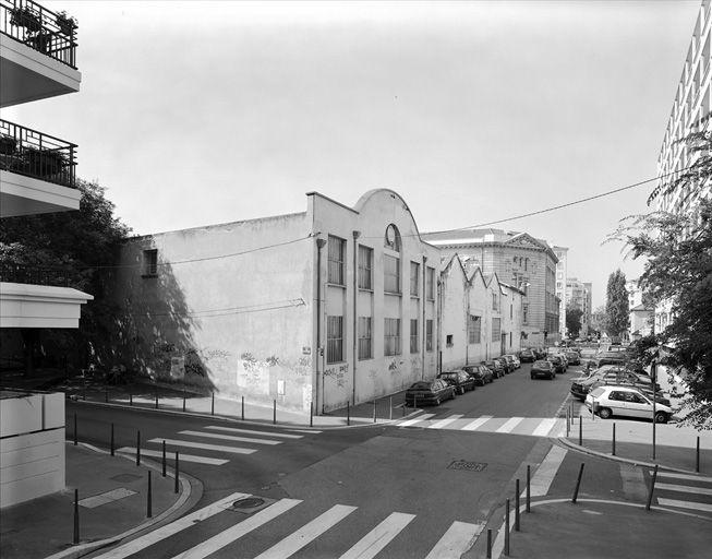 Vue nord-ouest du bâtiment ouest