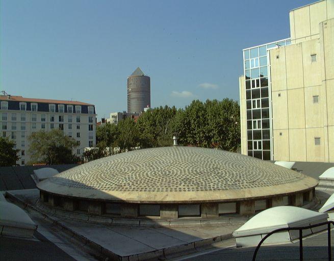Vue de la coupole du toit