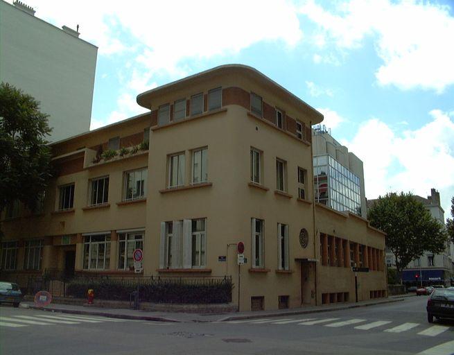 Vue nord-ouest du bâtiment