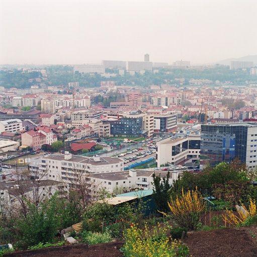 Vue est des jardins