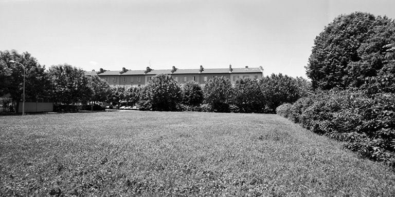 Vue sud de la grande maison