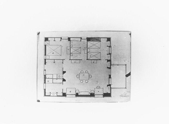 Plan maison cité Berliet