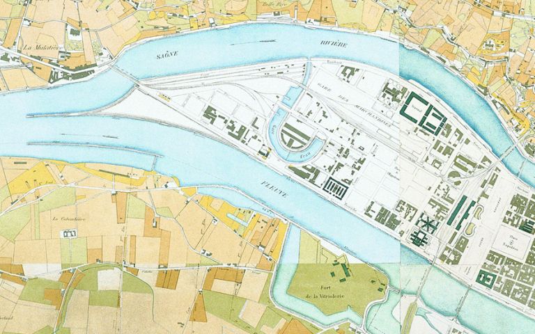 Plan topographique, 1861