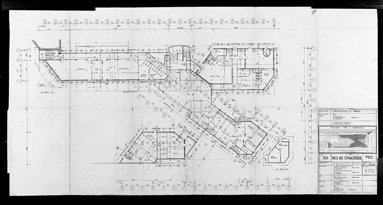 Plan du rez-de-chaussée