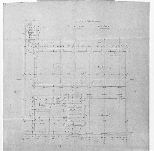Plan du rez-de-chaussée