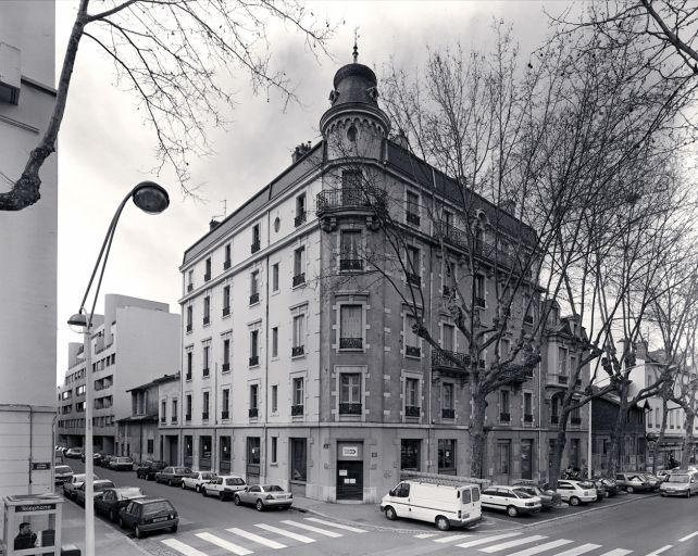 14-18 cours Suchet, immeuble Art nouveau