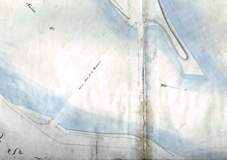 Détail du plan cadastral, 1831