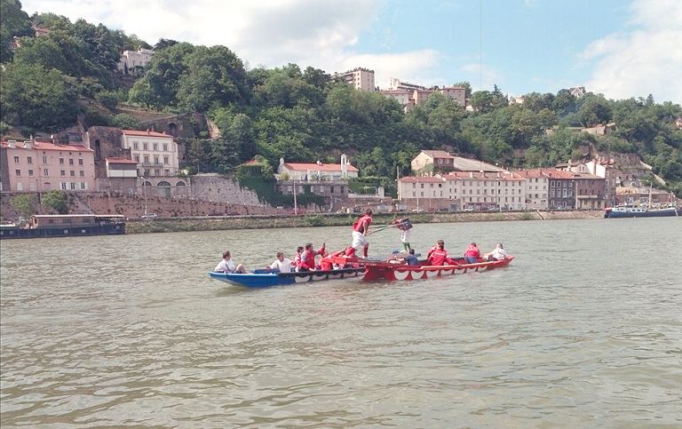 Fête des mariniers. Les joutes