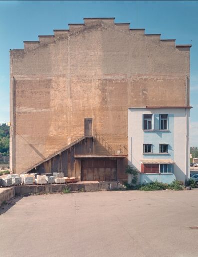 Elévation latérale sud