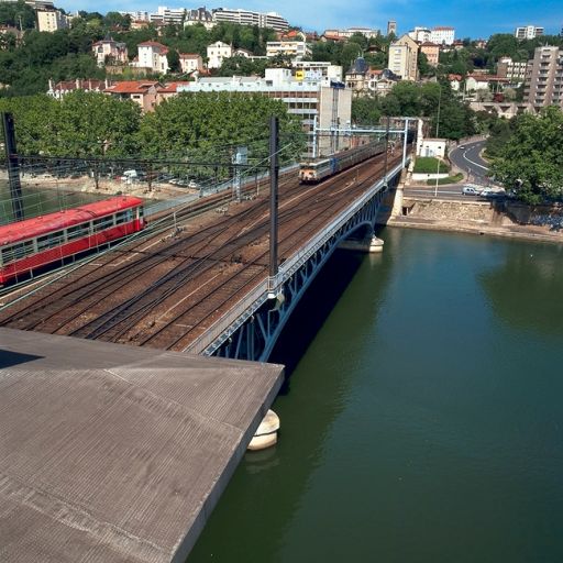 Vue d'ensemble depuis le poste d'aiguillage Lyon-Perrache 1