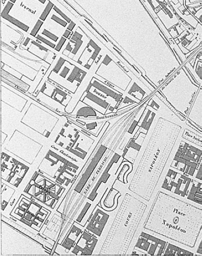 Plan topographique de la ville de Lyon... / Laurent et Claude-Joseph Dignoscyo, 1861. 2e feuille. Extrait