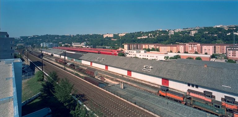 Vue d'ensemble depuis le nord-est