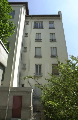 48 rue Delandine, élévation ouest sur cour