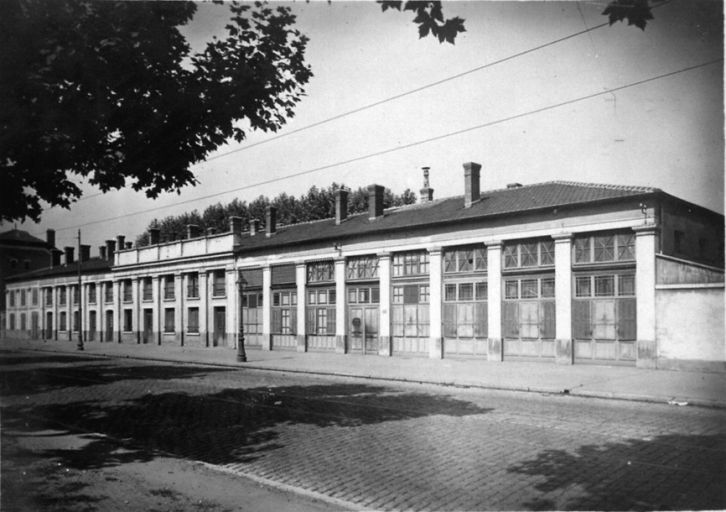 Vue générale depuis le nord-est, vers 1930