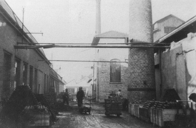 Vue de la fonderie en 1916