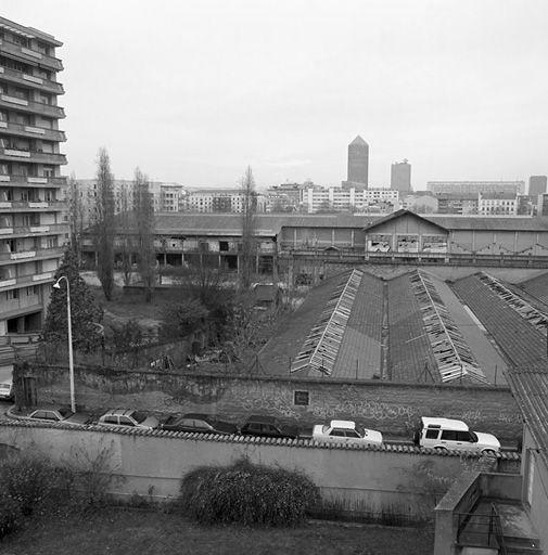 Vue d'ensemble zénithale sud