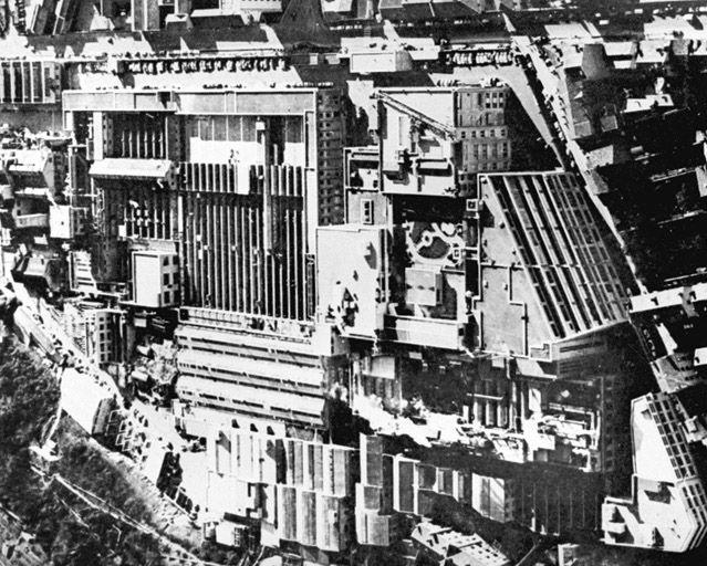 Vue d'ensemble zénithale
