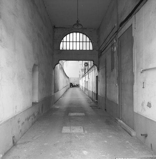 Détail passage traversant nord-sud