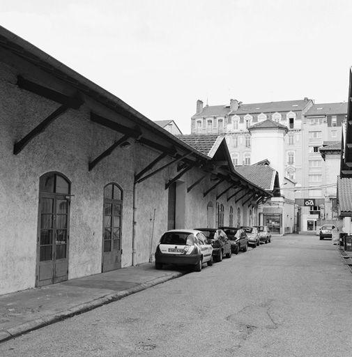 Vue d'ensemble des box-ateliers, sud