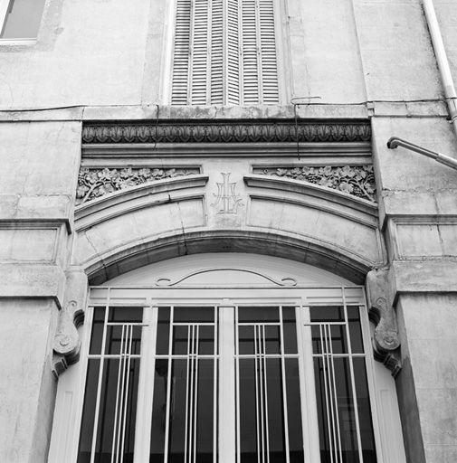 Décor, chiffre L.A. (Lignon A)