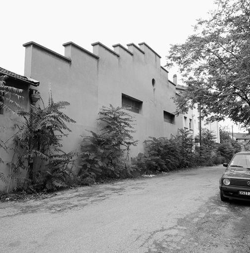 Façade sud, impasse Faugier