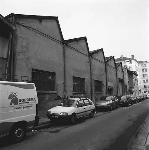 Vue est, rue Maurice Flandrin