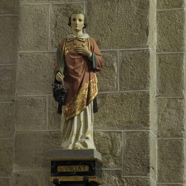 Statue : saint Vincent