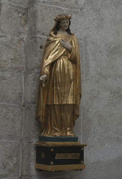 Statue : sainte Philomène