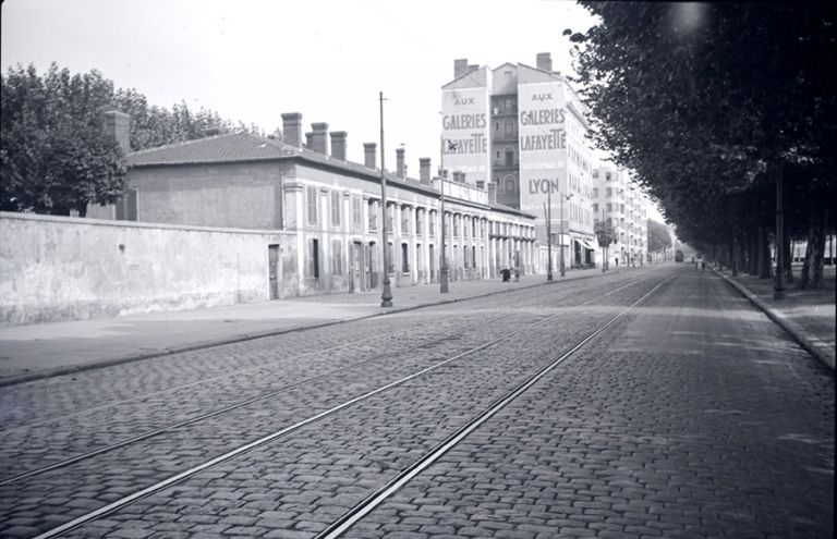 Vue d'ensermble depuis le sud-est, vers 1955