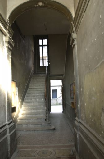 Le vestibule depuis l'entrée