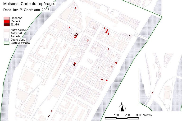 Carte du repérage