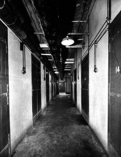 Couloirs de distribution des chambres froides