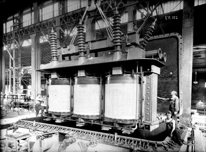 Générateurs électriques fabriqués par SW, vidéralp 1932
