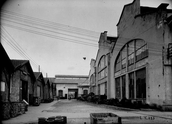 Vue des ateliers, vidéralp, 1932