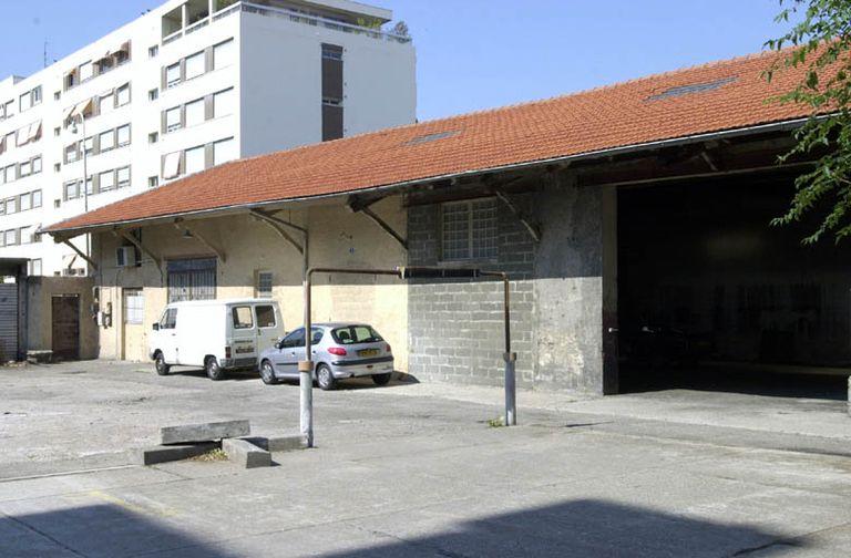 Entrepôt, vue nord est