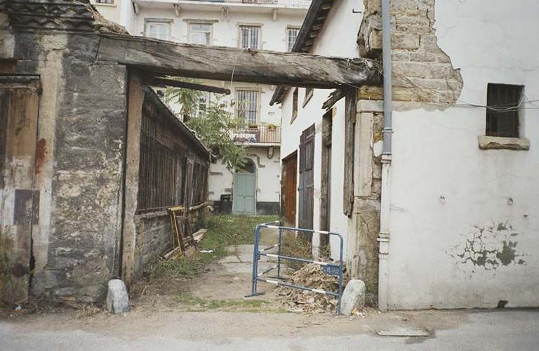 Détail façade atelier