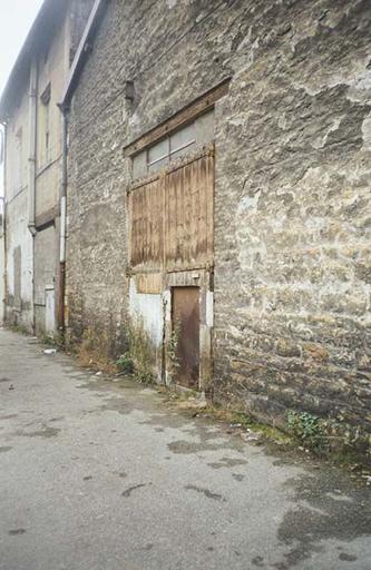 Détail façade atelier
