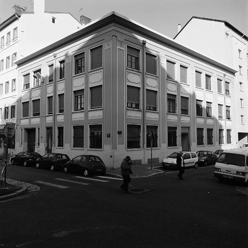 Vue générale nord de l'usine.