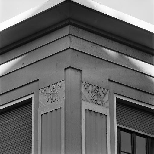 Décor méplat façade principale