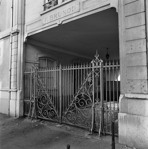 Détail portail.