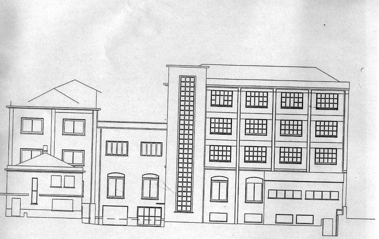 Plan façade est