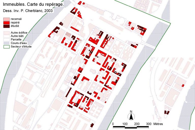 Carte du repérage