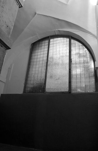 Escalier, voûte du 1er repos.