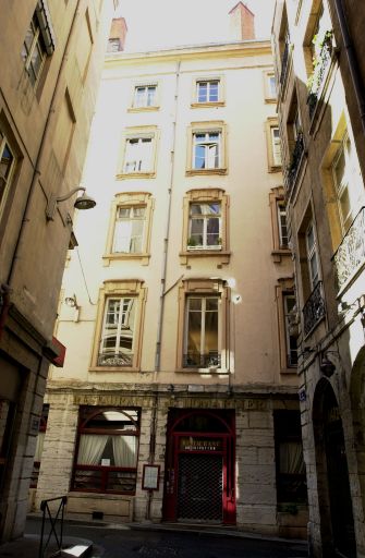 Façade rue Longue, élévation de 2 travées.